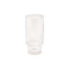 Räfflad latte macchiato glas CHiATO, 480 ml