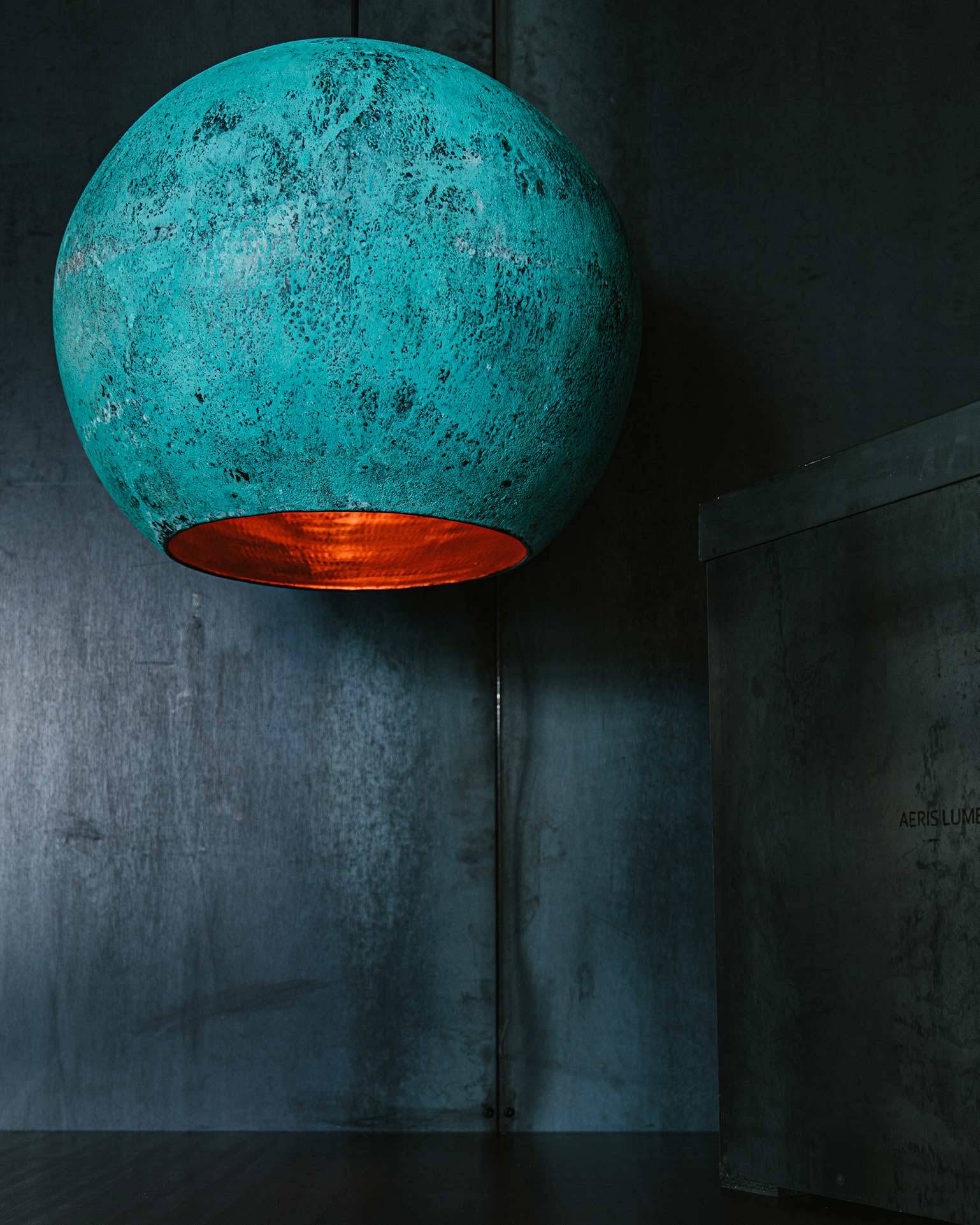 Oxideret kobberlampe 50 cm 5 meter sort (+DKK 200) Nej Nej