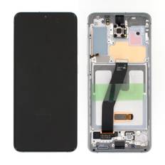 Samsung Galaxy S20 FE LCD Skärm Original - Cloud White