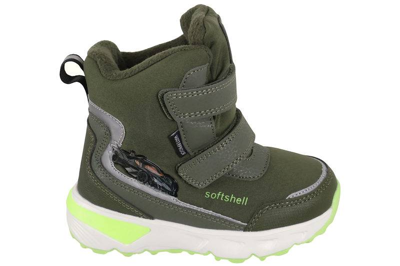 Zigzag hidol kids boot w/lights wp olive str. 30