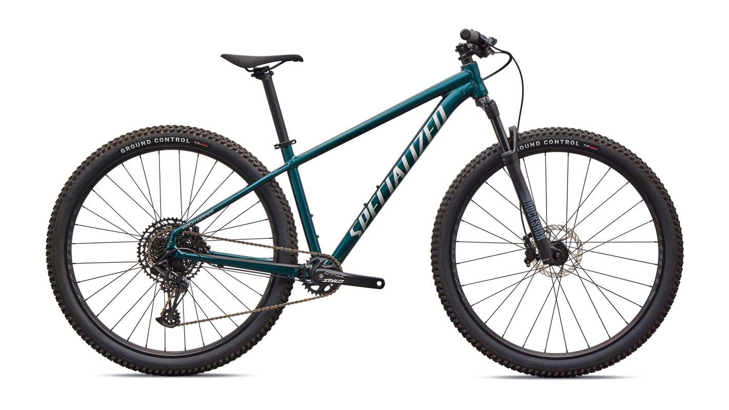 ROCKHOPPER EXPERT 27.5 eller 29 - Gloss Emerald Metallic / Shadow Silver (XL - 29)