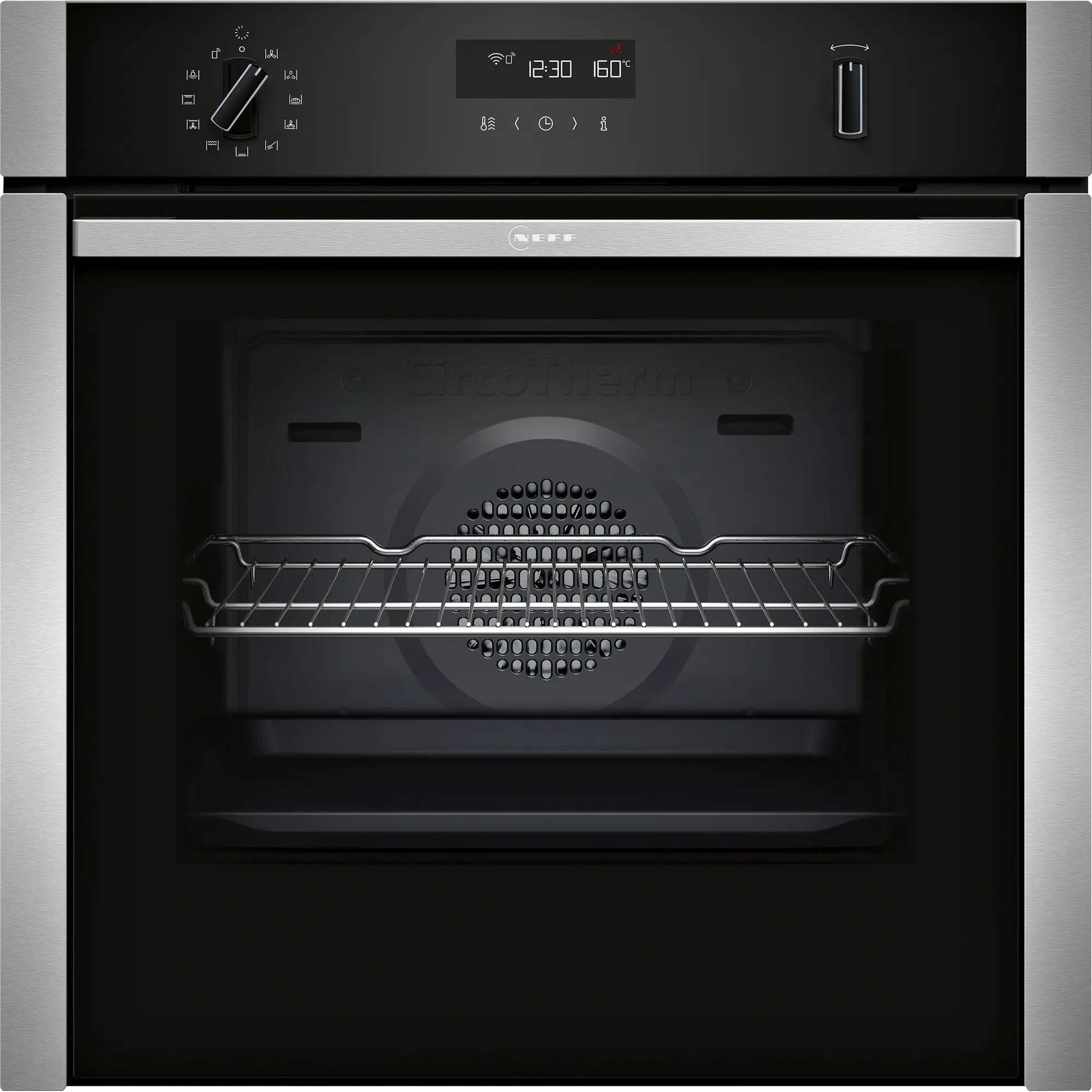 Neff N50, Built-in oven, 60 x 60 cm, Stainless steel