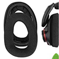 Geekria Comfort reserv öronkuddar för Sennheiser GSP 600, GSP 670, GSP 500 Professional, GSP 601, GSP 602 hörlurar öronkuddar, headset öronkuddar, öronkåpor, reparationsdelar (svart)