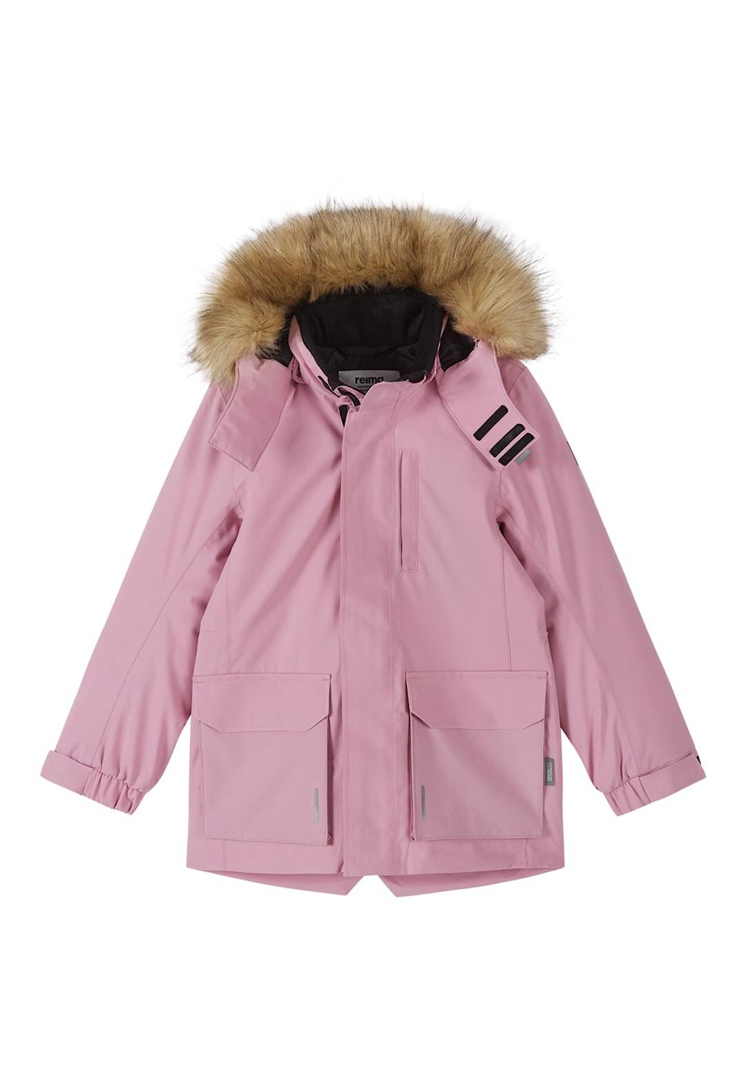 Reima Ajaton Reimatec Winter Jacket Grey Pink Grey Pink 122 cm Lyserød 122 cm Drenge, Piger