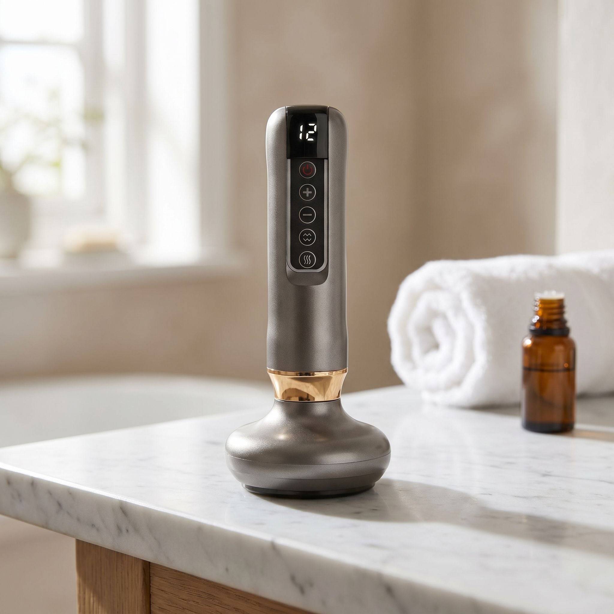 Intelligent Cupping Massager - Grey / 12speed charging (12speed charging)