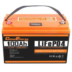 Cloudenergy 12V 100Ah LiFePO4 Battery Pack