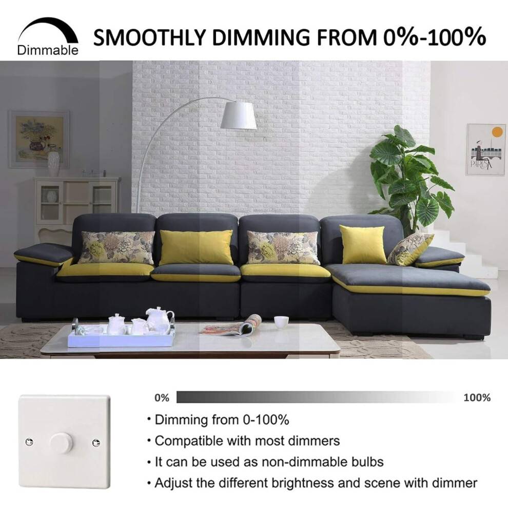 Dæmpbar J118LED-projektør, aluminiumssokkel med fly, 30 W R7S-pære, 6000 K kold hvid, energibesparende, superklar erstatning for halogenlamper og