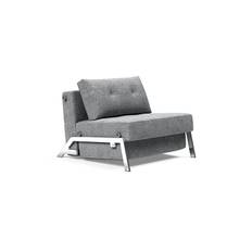 Innovation Cubed stol (565 Twist Granite, krom)
