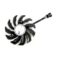 Datorkomponenter 78MM Cooler Fan Replacement RTX3060 Compatible with RTX 3050 3060 Ti GAMING Graphics Card Cooling(G)