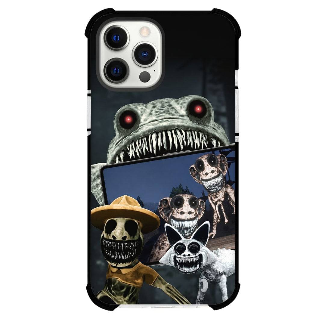 Zoonomaly Phone Case For iPhone Samsung Galaxy Pixel OnePlus Vivo Xiaomi Asus Sony Motorola Nokia - Zoonomaly Creepy Monster Tablet Poster.