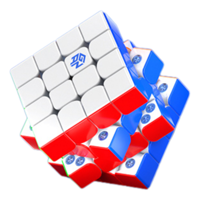 GAN 460 Magnetic V2 4x4 Stickerless UV Coated - Rubiks Kub
