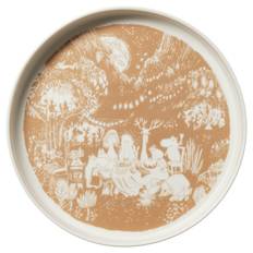 Moomin Arabia Festive Moments Tærteform 28 Cm - Tærteforme Vitroporcelain Beige - 1079550