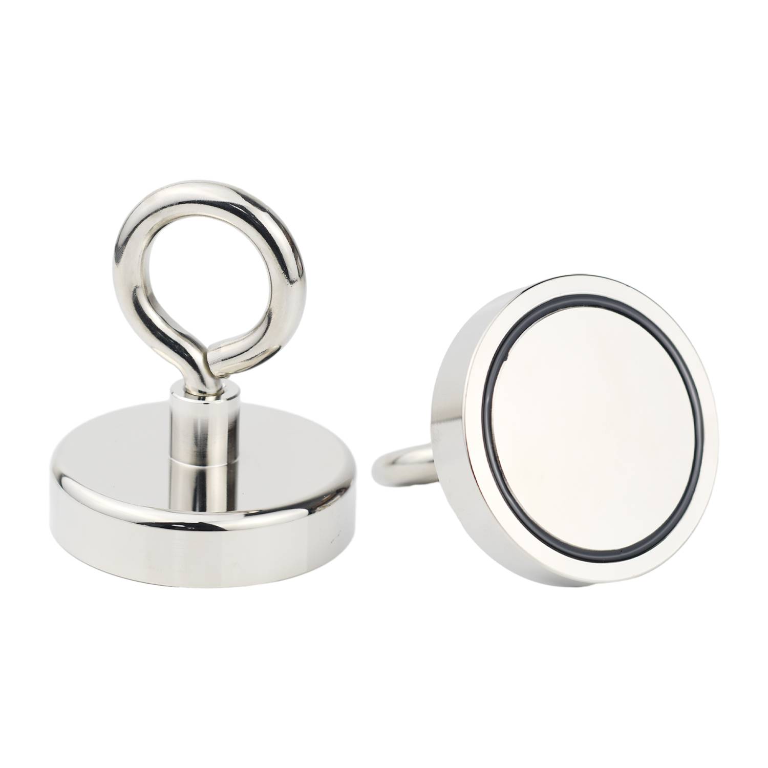 Super Strong Neodymium Fishing Magnet Hook N52 Heavy Magnet with Countersunk Hole Eyebolt Salvage Searcher fish Magnets