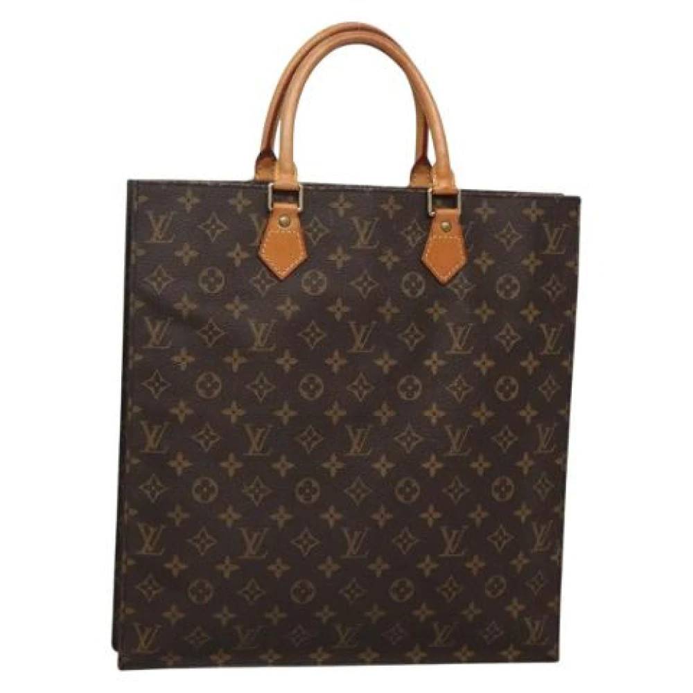 Louis Vuitton Vintage Pre-owned Canvas Tote Bag - Vintage - Dame - Brun - ONE SIZE - Uld