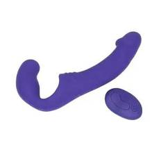 Aphrodisia double rider strapless strap on med fjernbetjening og genopladelig i USB