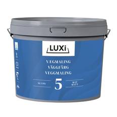 Vægmaling 5 hvid 9 liter - Luxi (På lager i butik)