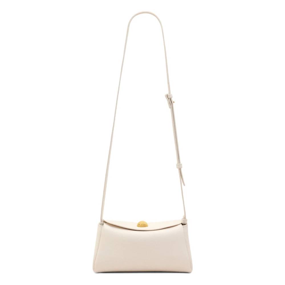 Ami Paris Mini Carrousel Skuldertaske - Tasker - Dame - Beige - ONE SIZE - Uld