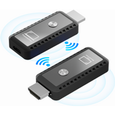 2023 New Appearance HDMI Wireless Transmitter and Receiver 30m Portable HDMI Wireless Extender for Meeting Room