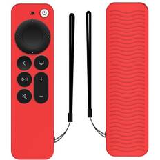 Trolsk Protective Case (Siri Remote gen 2) - Rød