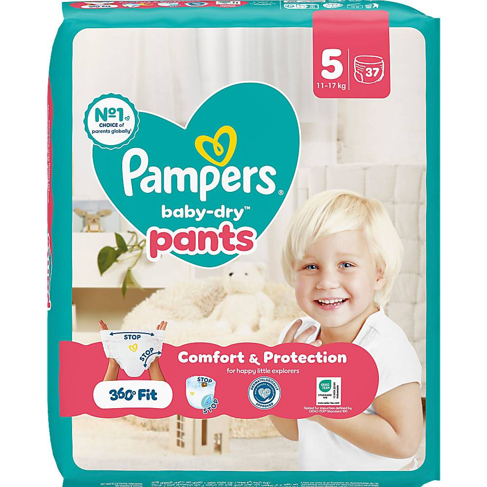 Blöjor Baby Dry Pants 5 11-17 Kg