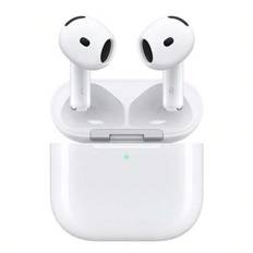 AirPods 4 - Trådlösa hörlurar med aktiv brusreducering Bluetooth In-Ear-hörlurar - Vitt (En-Storlek)