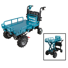 Makita DCU601Z Skottkärra med lyft 2x18V