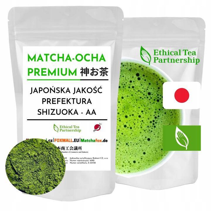 Matcha Premium - Japońska - Shizuoka 100G.