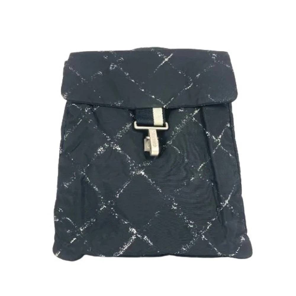 Chanel Vintage Pre-owned Vintage Rygsæk - Vintage - unisex - Sort - ONE SIZE - Uld
