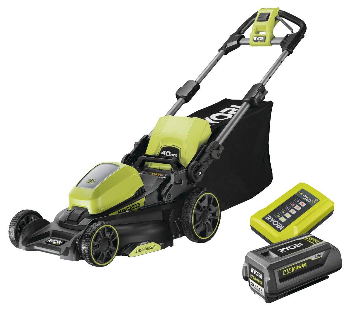 Ryobi RY36LM40A-150 gräsklippare batteri 36 V