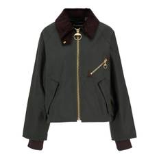 Barbour Arlene Wax Jacket Olive 34