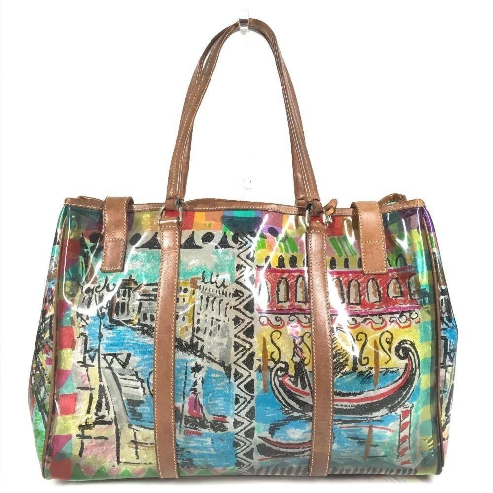 Prada Vintage Prada Tote L 28cm x W 40cm x D 13cm - Totebags hos Magasin.
