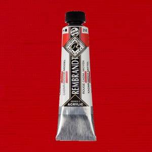 Rembrandt acrylic Cadmium red medium 40ml