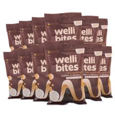 Wellibites Chocolate Nuts, Cashew &amp; Almond, 12-pack