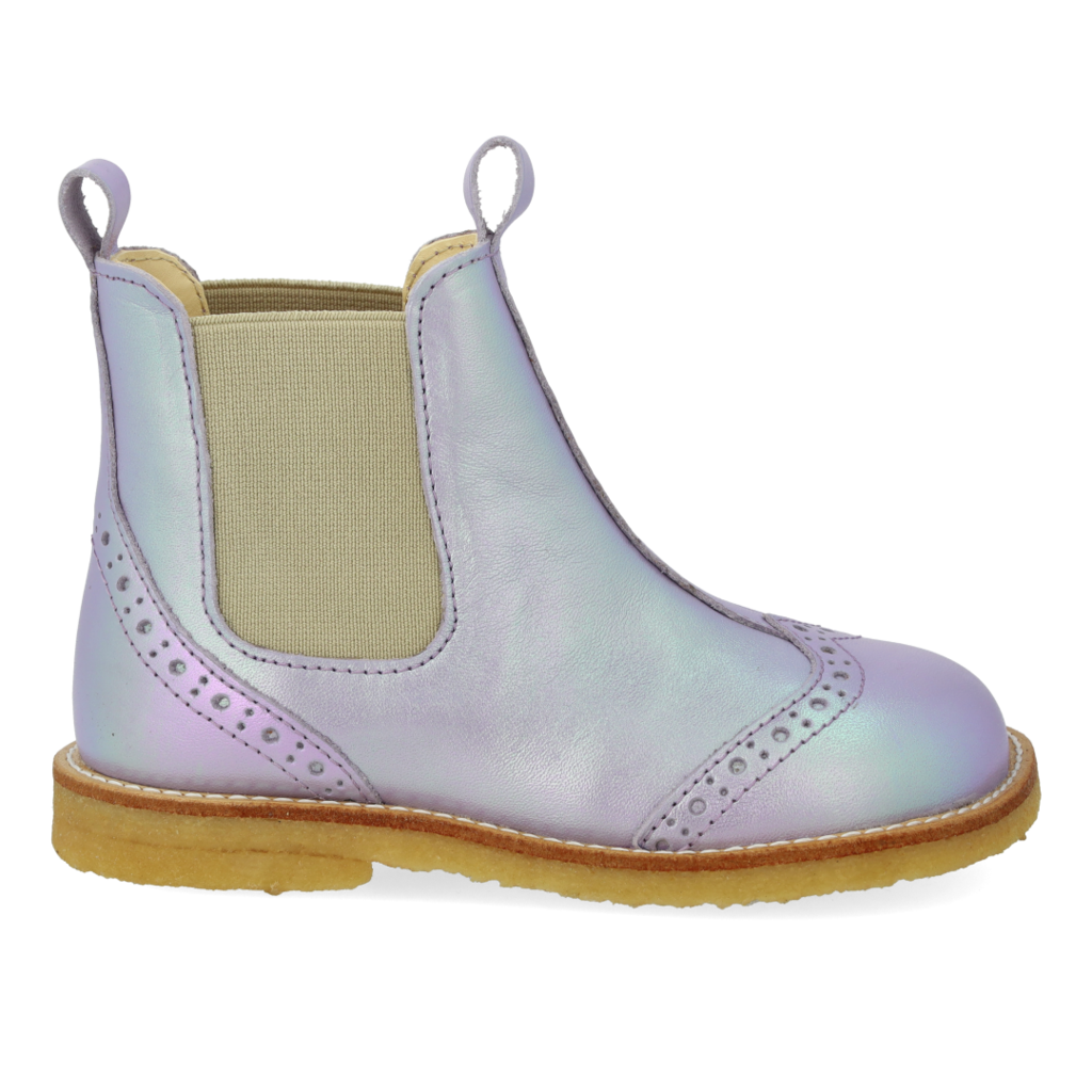 Angulus Chelsea Støvle Lilac/Beige 26