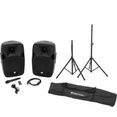 Omnitronic Set XFM-212AP + Speaker stand MOVE MK2 TILBUD NU