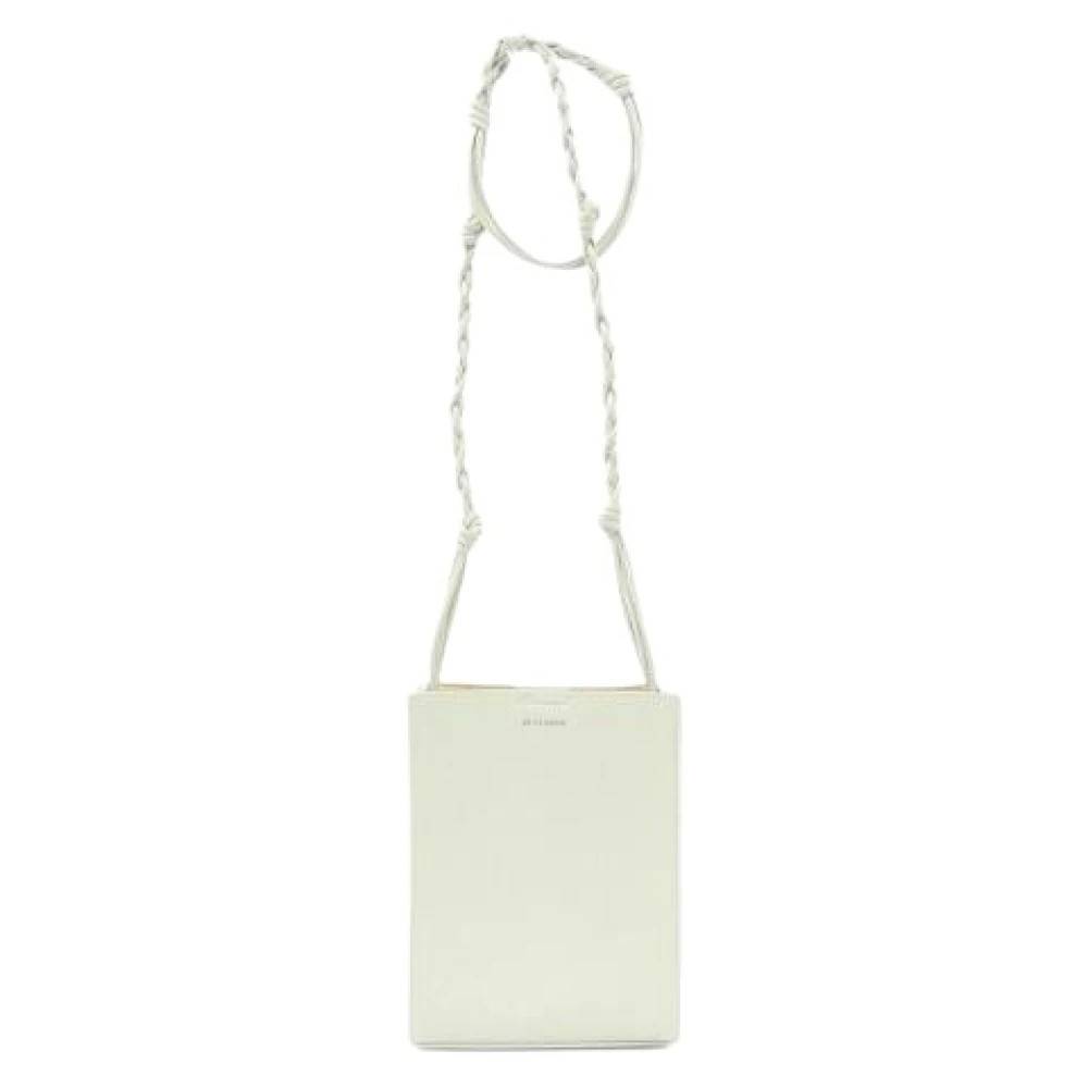 Jil Sander Pre-owned Pre-owned Crossbody Taske - Vintage - Dame - Beige - ONE SIZE - Læder