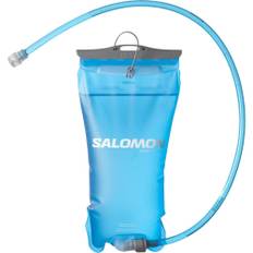SALOMON Hydration Bottle Folding Pack Portable Water Bottle 2022 Model SOFT RESERVOIR 1.5L (Soft Reservoir 1.5 Liters) LC1916200 Free CLEAR BLUE