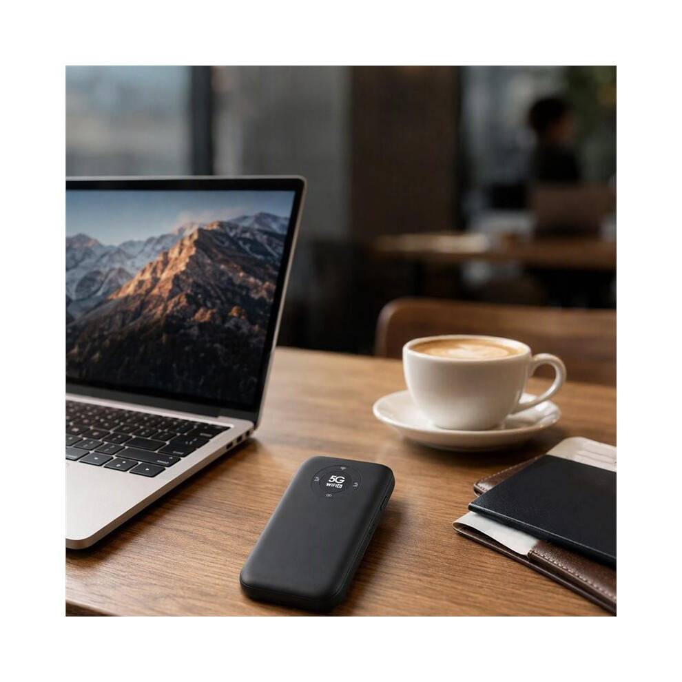 5G Pocket WiFI 5G SA NSA MiFi WIFI Modem Pocket Mobile Hotspot WiFi Outdoor WiFi6 Router 6000mAh Battery B