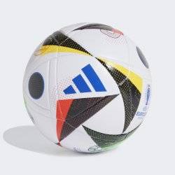 Adidas EURO24 League Box Fotboll - White / Black / Glow Blue