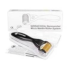 Sodacoda 1200 TITANIUM Micro Needles Derma Microneedle Roller mycket djupa ärr, svåra celluliter, djupa stretchmärken - 2,0 mm