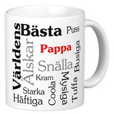 Mugg - Världens bästa pappa