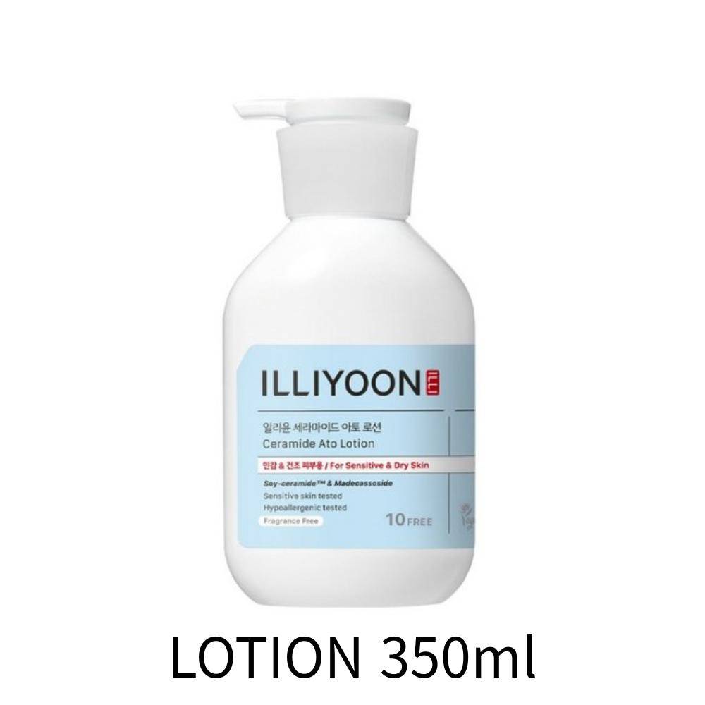 [ILLIYOON] Ceramide Ato Lotion 350ml, 508ml/ Ato Concentrate Cream 200ml, 500ml Lotion 350ml
