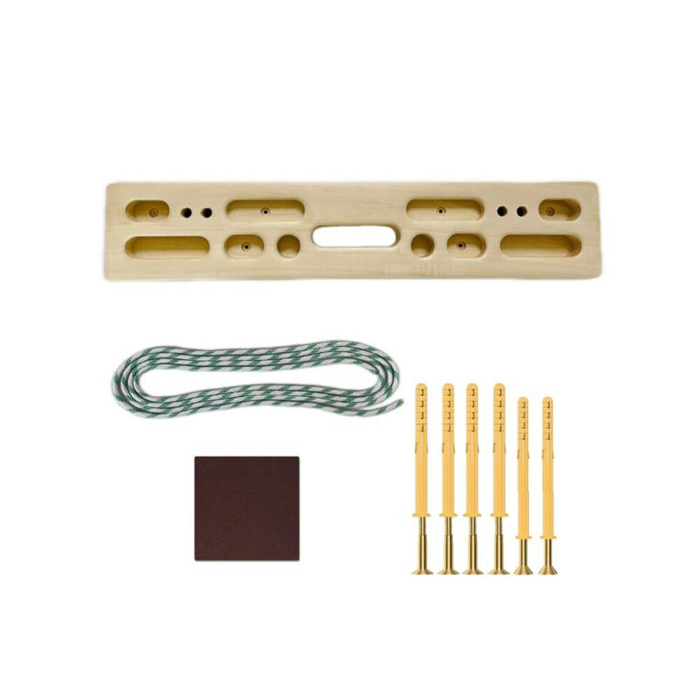 Convenient Fingerboard Wooden Climbing Board Hanging Training Finger Strength Training Pull-Ups