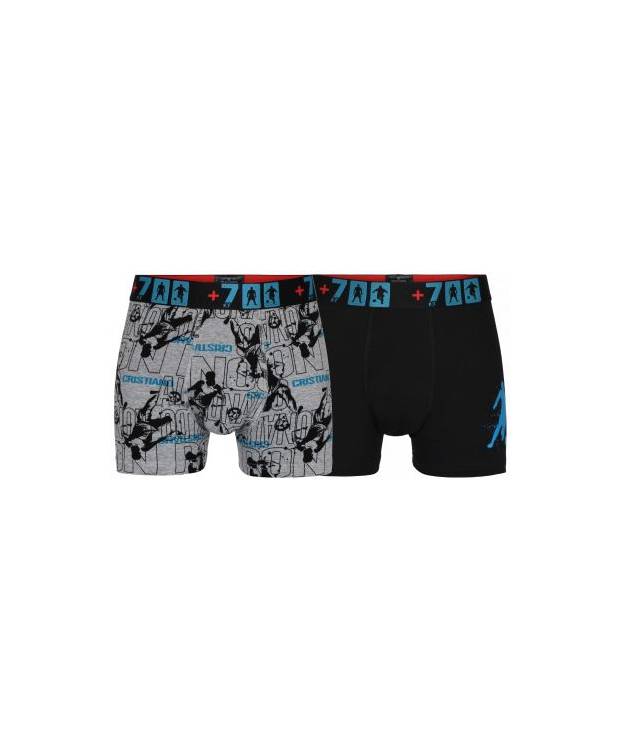 CR7 boys's multifarvet trunk 2-pak til drenge