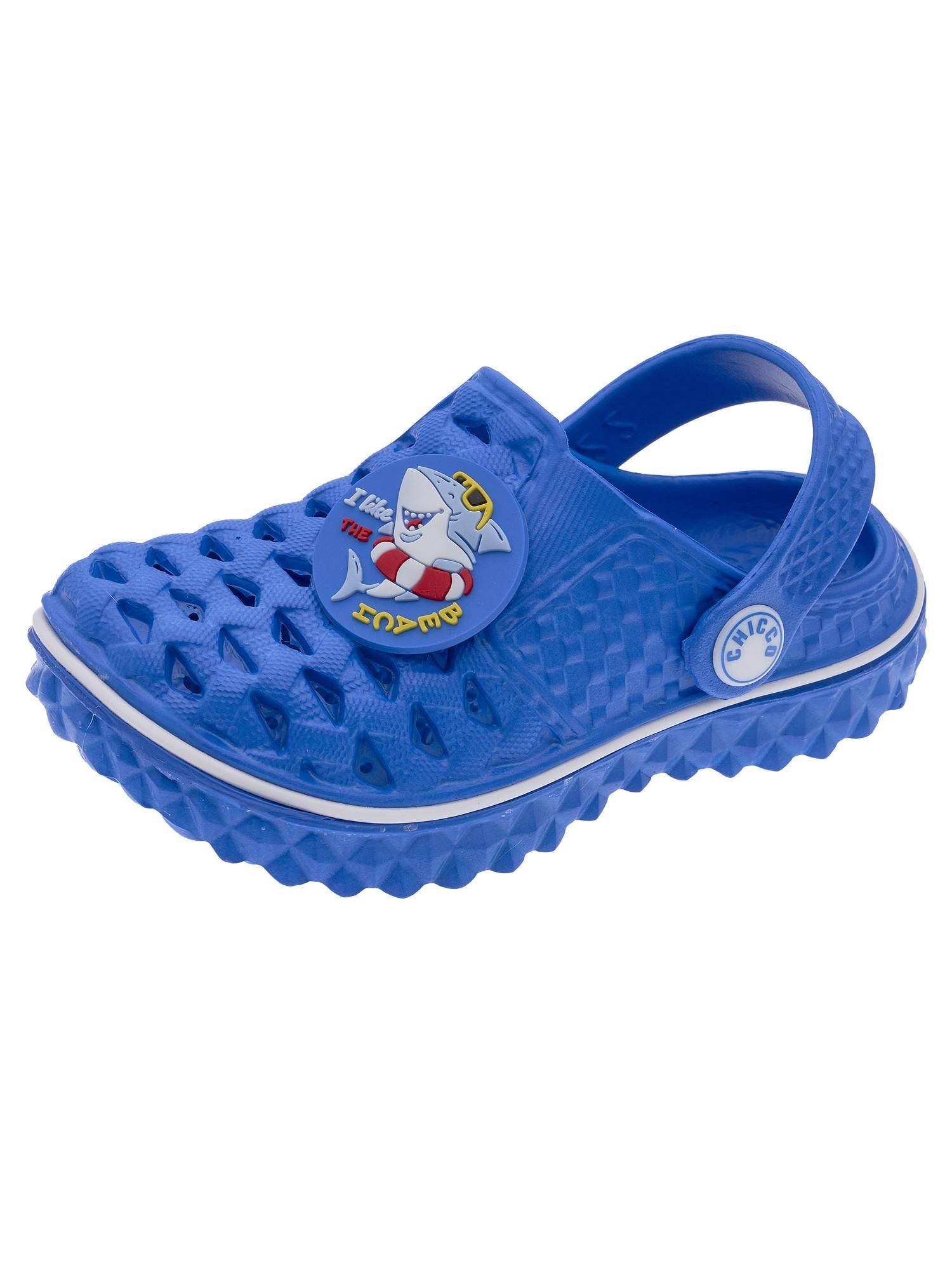 Chicco Strand-/badsko 'Monet' turkos / honung / knallröd