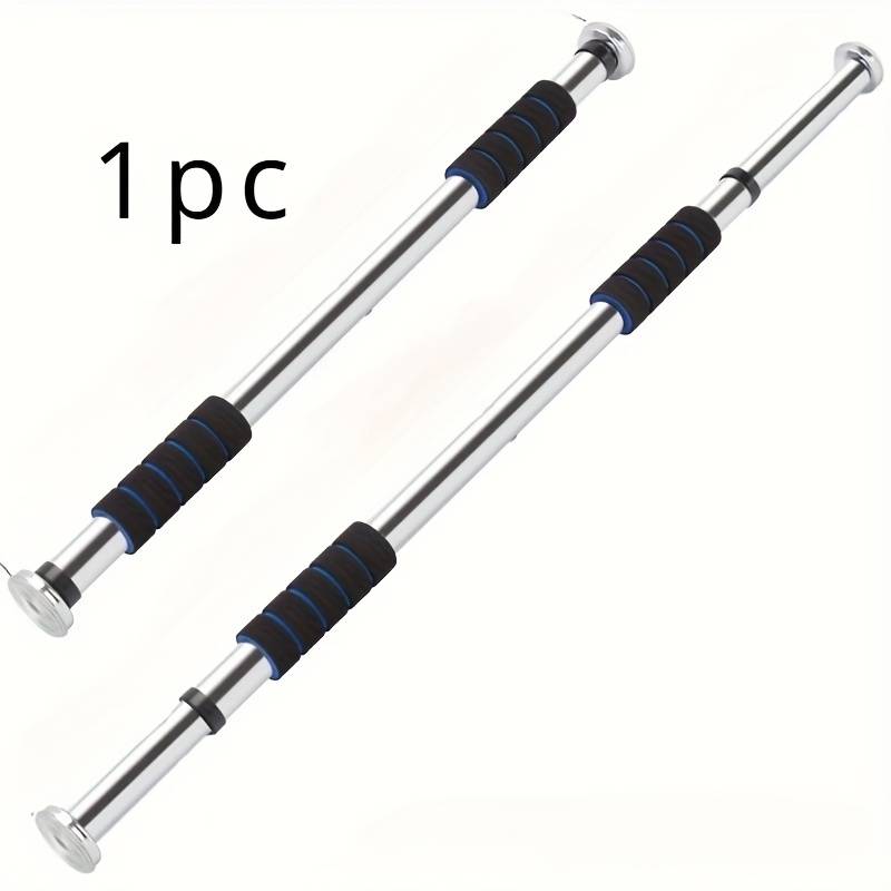 TEMU Adjustable Doorway Pull-up Bar, 24.4-39.4 Inch Stainless Gym Bar, Wall-mounted, Mixed Colors, Durable Exercise Equipment