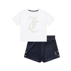 Juicy Couture Kids - logo-embellished tracksuit set - barn - polyester/bomull/Elastan - 14-15 - Blå