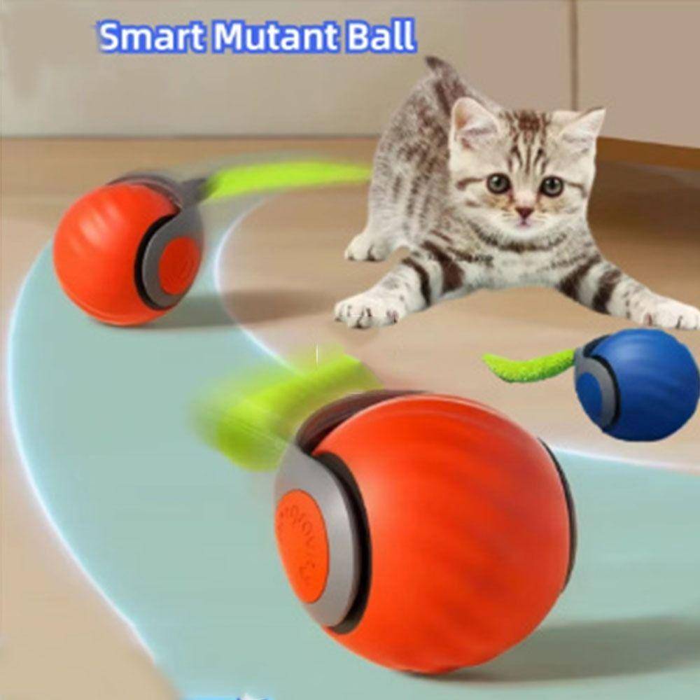 Smart Cat Interactive Ball Automatic Moving Pet Eletronic Smart Ball Pet Toy Ball  Relieve Boredom
