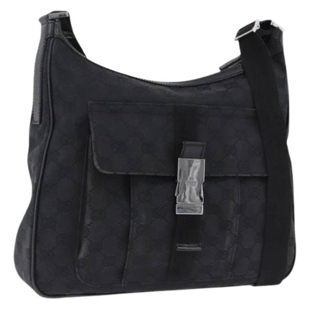 Gucci Vintage Pre-owned Canvas gucci-tasker - Vintage - Dame - Sort - ONE SIZE -