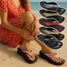 Sandaler Aerosoft - Model 825 m. glimmer - - Sort / 40